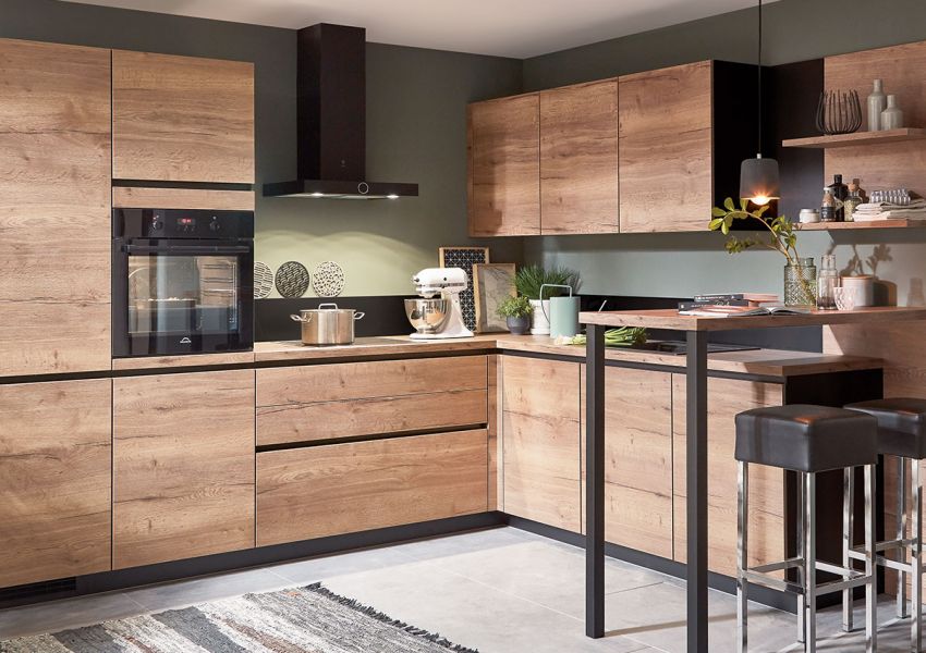 Keuken met eetbar